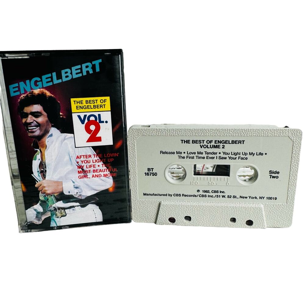 Engelbert Humperdinct: The Best of Engelbert Vol. 2 (Cassette, 1982 CBS Records)